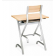 Ensemble pupitre d'écolier ou d'étudiant + Chaise Design Pratique