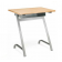 Ensemble pupitre d'écolier ou d'étudiant + Chaise Design Pratique