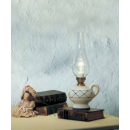 Lampe de table en céramique peinte à la main Design Pompei