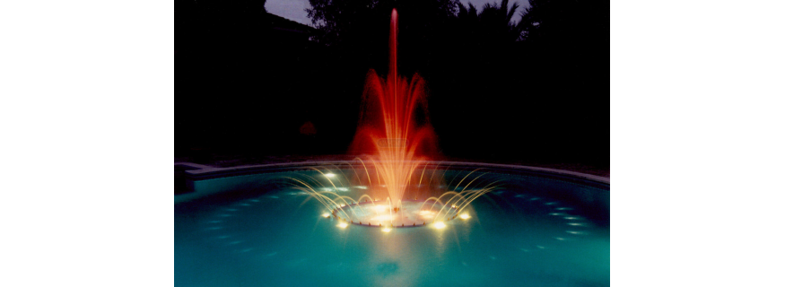 Jet d'eau Corona Fontaine pour bassin existant
