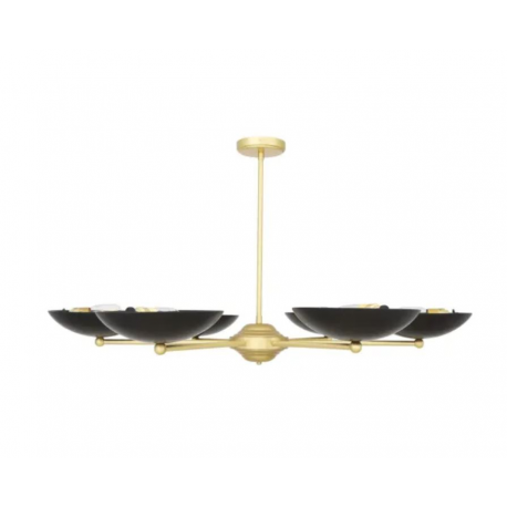 Chandelier moderne 6 bras Design Newbury