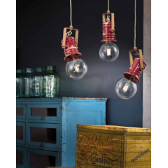 Suspension industrielle orintable en céramique Design Urban Avenue