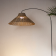 Lampadaire d'extérieur sans fil en fibres naturelles Design Niza