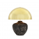 Lampe de table en céramique Lawson Black Clay