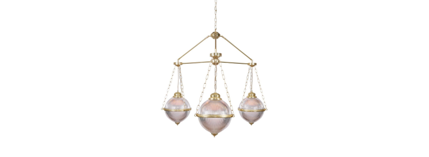 Lustre Chandelier 3 bras Design Blaenau
