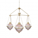 Lustre Chandelier 3 bras Design Blaenau