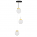 Lustre Chandelier 3 ou 5 globes Design Agusta