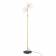 Lampe de sol, lampadaire double globes Design Madison