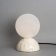 Lampe de Table en céramique Design Ovata Marbled