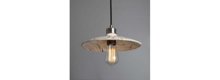 Suspension en céramique Design Pyrus Marbled