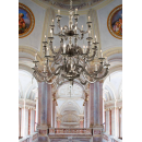 Lustre monumental en verre souffé pour hôtel ou château Design Empire 1