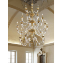 Lustre monumental en verre souffé pour hôtel ou château Design Empire 2