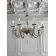 Chandelier en verre soufflé pour hôtel ou château Design Empire 3