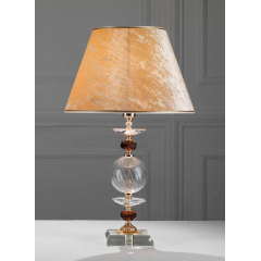 Lampe de Table en cristal pour hôtel ou château Design Astrid