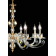Lustre chandelier en cristal et laiton doré pour hôtel ou château Design Marissa 8 Lumières