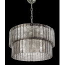 Suspension en verre fabriqué main pour hôtel ou château Design Vogue Art Nouveau 14 Lumières