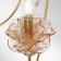 Lustre chandelier monumental en verre artisanal fabriqué main et cristal pour hôtel ou château Design Fleurs 18 Lumières