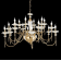 Lustre chandelier monumental en verre artisanal fabriqué main et cristal pour hôtel ou château Design Fleurs 18 Lumières