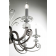 Lustre chandelier monumental en verre artisanal fabriqué main et cristal pour hôtel ou château Design Gioia 24 Lumières