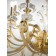 Lustre chandelier en verre artisanal fabriqué main et cristal pour hôtel ou château Design Gioia 18 Lumières