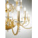 Lustre Chandelier monumental en verre soufflé artisanal pour hôtel ou château Design Dafne 24 Lumières