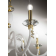 Lustre Chandelier monumental en verre soufflé artisanal pour hôtel ou château Design Dafne 8 Lumières