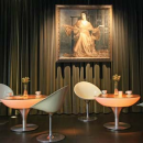 Table lumineuse Lounge Moree Hauteur 55 cm