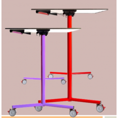 Table individuelle sur roues pour salle de travail Design Liber Escolar