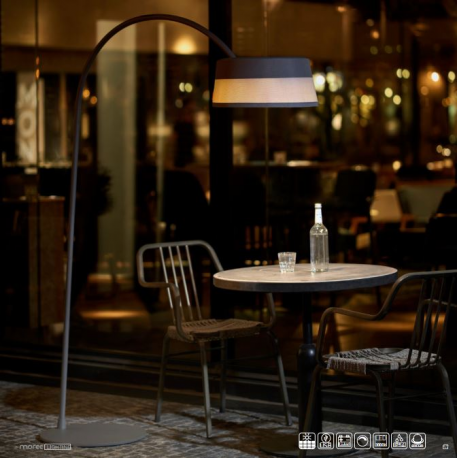 Lampadaire solaire Design Isabelle Moree