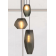 Suspension en verre Design Silex