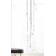 Suspension Cascade en verre Design Nebula christaux 3 à 10 Lumières