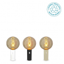Suspension ampoule déco rechargeable à suspendre pour extérieur Design Edy