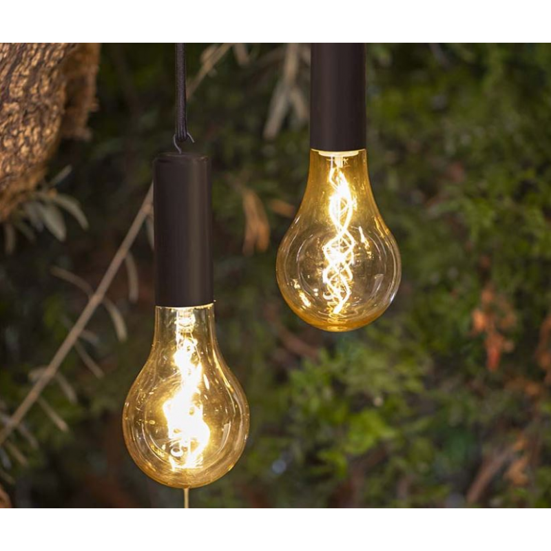 Lampe suspendue ampoule Edison lampe d'extérieur suspendue