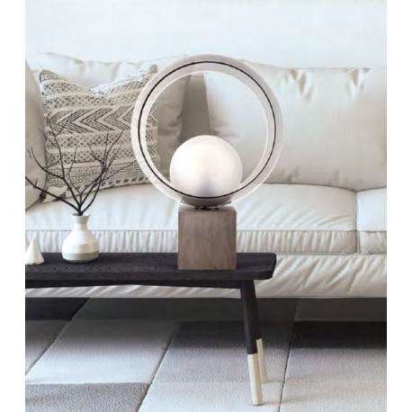 Lampe contemporaine Design Okio Bois