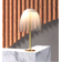 Lampe à poser moderne en verre Design Diapason