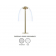 Suspension moderne en verre Design Diapason