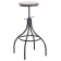 Tabouret de bar industriel réglable Design Jos