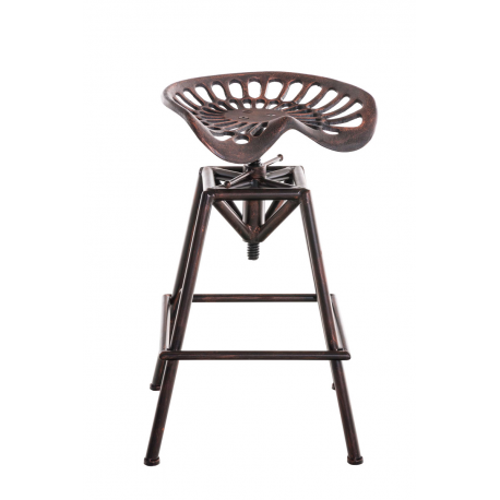 Tabouret de bar industriel réglable Design Samson