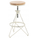 Tabouret de bar industriel réglable Design Karla