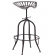 Tabouret de bar industriel réglable Design Chuck