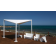 Structure pergola de plage en aluminium Design Kite