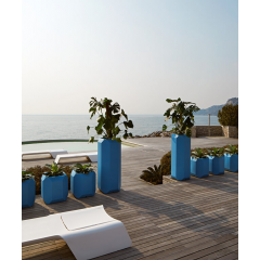 Jardinière séparatrice d'espace lumineuse ou inerte Design Gem