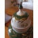 Vase couvert ou potiche en porcelaine polychrome xix siècle