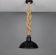 Suspension intérieure ou extérieure avec corde de jute Design Tahiti IP65