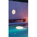 Lampe flottantepour piscine avec haut parleur Bluetooth intégré Design Play Disk