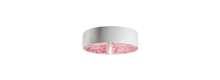 Plafonnier moderne bicolore en céramique Design Pi