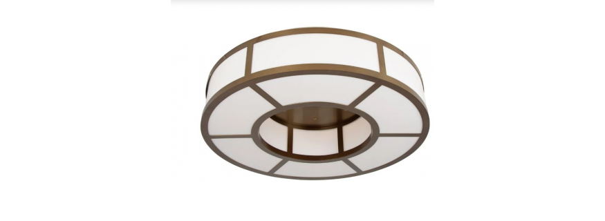 Grand Lustre à anneaux de Lumières Design Norman 70 cm