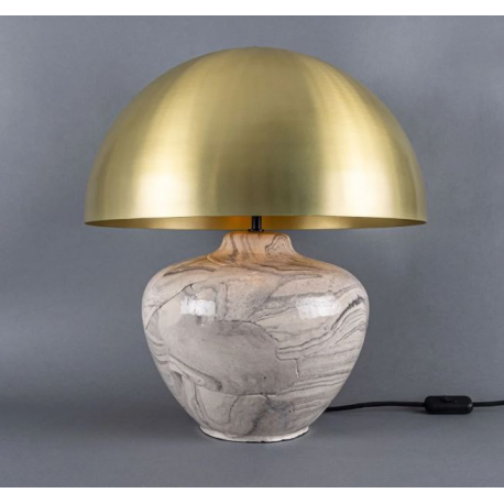 Lampe de table en céramique Lawson Blue Earth