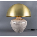 Lampe de table en céramique Design Lawson Marbrée