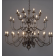 Lustre Chandelier flamand monumental 32 Lumières Design Flemish bougies